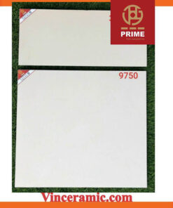 Gạch 60x60 Prime 9750 đá mờ kem