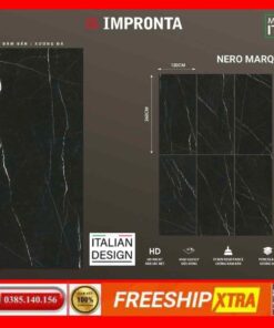 Gạch 120x260 spain mpronta-nero-marquinia
