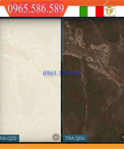 Gạch 60x120 Eurotile Tràng An TRA-Q04 và Q02