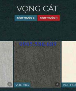 Gạch 60x60 Eurotile vọng cát VOC-H05-H04-H03-H02 và H01