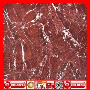 Gạch 60x60 Granite NS662D đỏ cam tia chớp xám