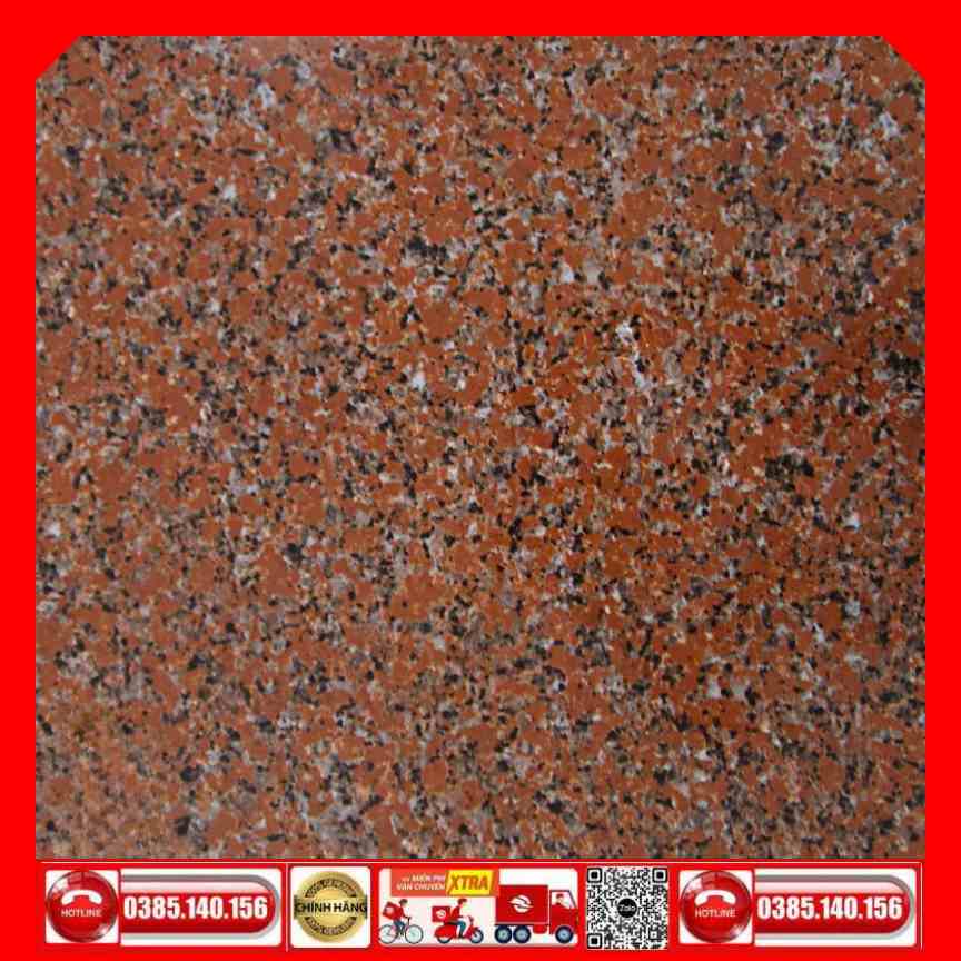 Gạch 60x60 Granite NS662D hoa cương nâu đỏ