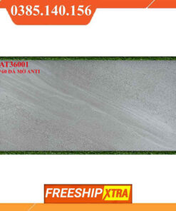 Gạch 30x60 AT36001 đá mờ màu xám xi măng