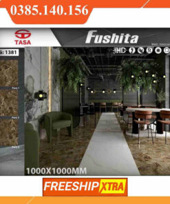 Gạch 1mx1m Fushita 1381 vân đá Marbal