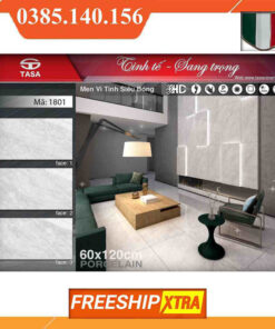 Gạch 60x120 Fushita 1801 màu xám