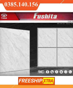 Gạch 60x60 Fushita 6332 đá bóng xám nhẹ