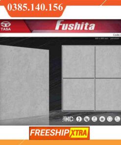 Gạch 60x60 Fushita 6574 Tasa đá mờ màu xám