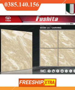 Gạch 80x80 Fushita 8964 đá bóng kính