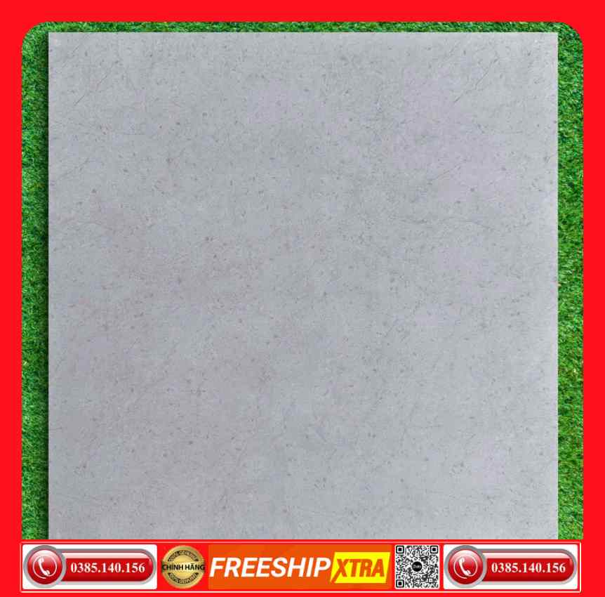 Gạch lát 40x40 Prime 08011 Terrazzo màu xám nhạt mờ - matt