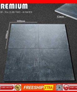 Gạch 60x60 Apodio FA-12667003 đá nhám lát sân xám Antislip
