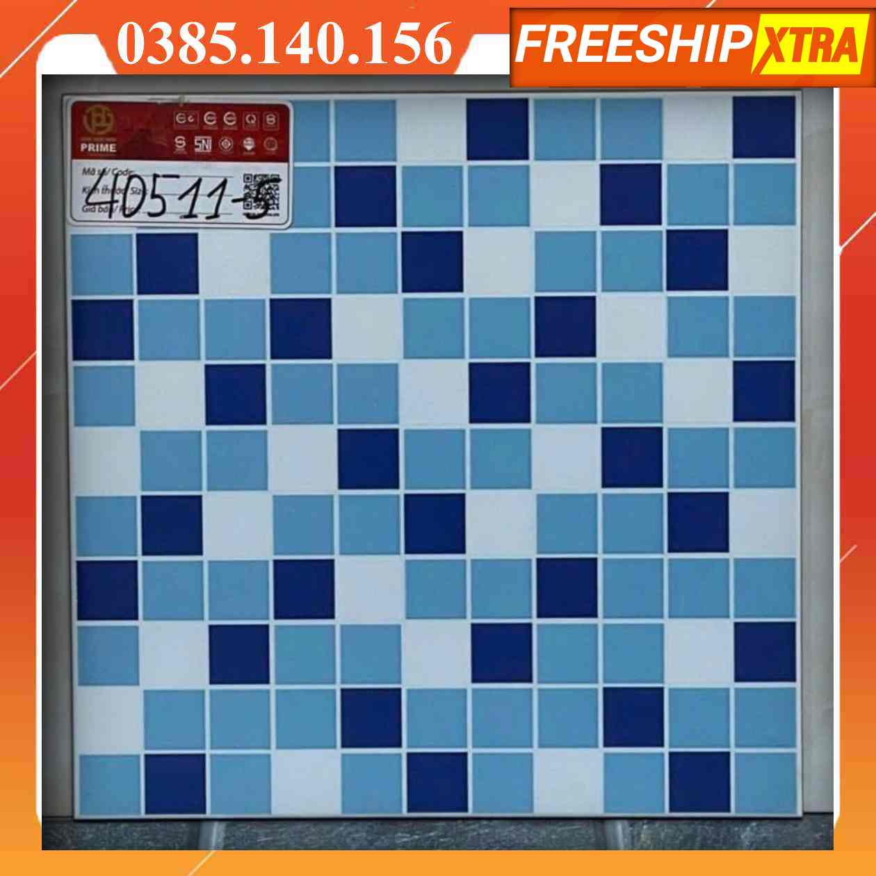 Gạch Mosaic 30x30 Prime 40511 ốp bếp lát hồ bơi