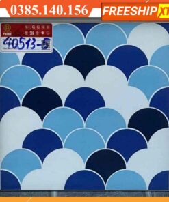 Gạch Mosaic 30x30 Prime 40513 ốp lát bếp - hồ bơi xanh