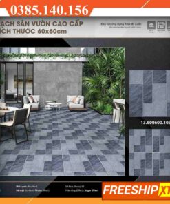 Gạch 60x60 sân vườn Prime 10318 chống trơn