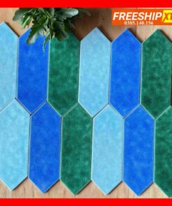 Gạch mosaic gốm hình mũi tên