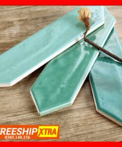 Gạch Mosaic mũi tên M75306J2 màu xanh ngọc da trời VINMT06J2