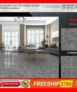 Gạch 60x60 Prime 20100 đá bóng kính vân mây