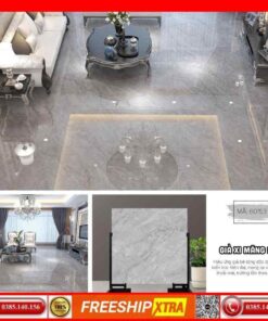 Gạch 60x60 Prime 60153 vân mây màu xám