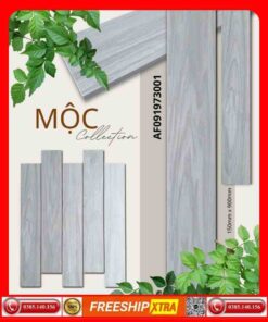 Gạch 15x90 APODIO Mộc AP091973001 màu xám