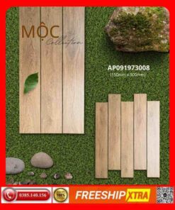Gạch 15x90 APODIO Mộc AP091973008 màu nâu