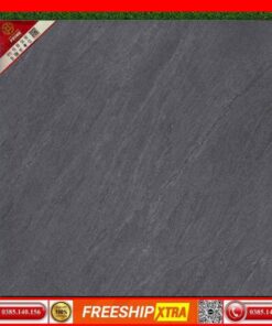 Gạch 60x60 Prime 6616 đá mờ màu xám đậm