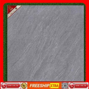 Gạch 60x60 Prime 6617 đá mờ màu xám bê tông