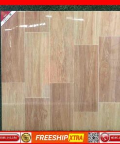 Gạch 60x60 Prime 6638 vân gỗ nâu
