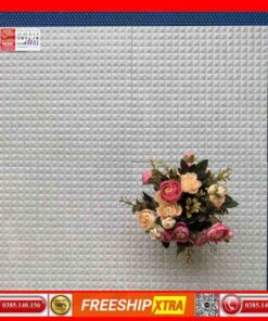 Gạch 30x30 Prime 18833 đá mờ khuôn massage màu xám nhạt
