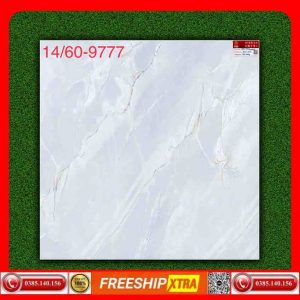 Gạch 60x60 Prime 9777 vân xám nhạt