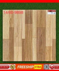 Gạch 60x60 Prime 9898 vân gỗ nâu