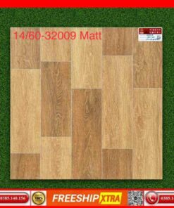 Gạch 60x60 Prime 32009 vân gỗ mờ màu nâu