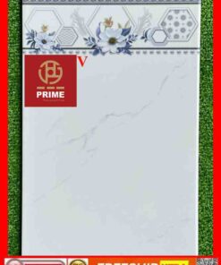 Gạch ốp 25x40 Prime 2009V màu trắng vân xám
