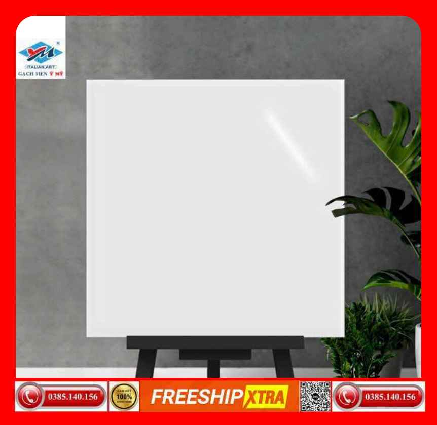 Gạch 60x60 Ý-mỹ Columbuscera-N68000 trắng trơn