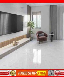 Gạch 80x80 Ý Mỹ Pierre-Cardin-EF89006R màu xám