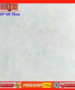 Gạch lát 60x60 Prime 15217 vân mây xám