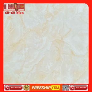 Gạch lát 60x60 Prime 15220 vân mây vàng