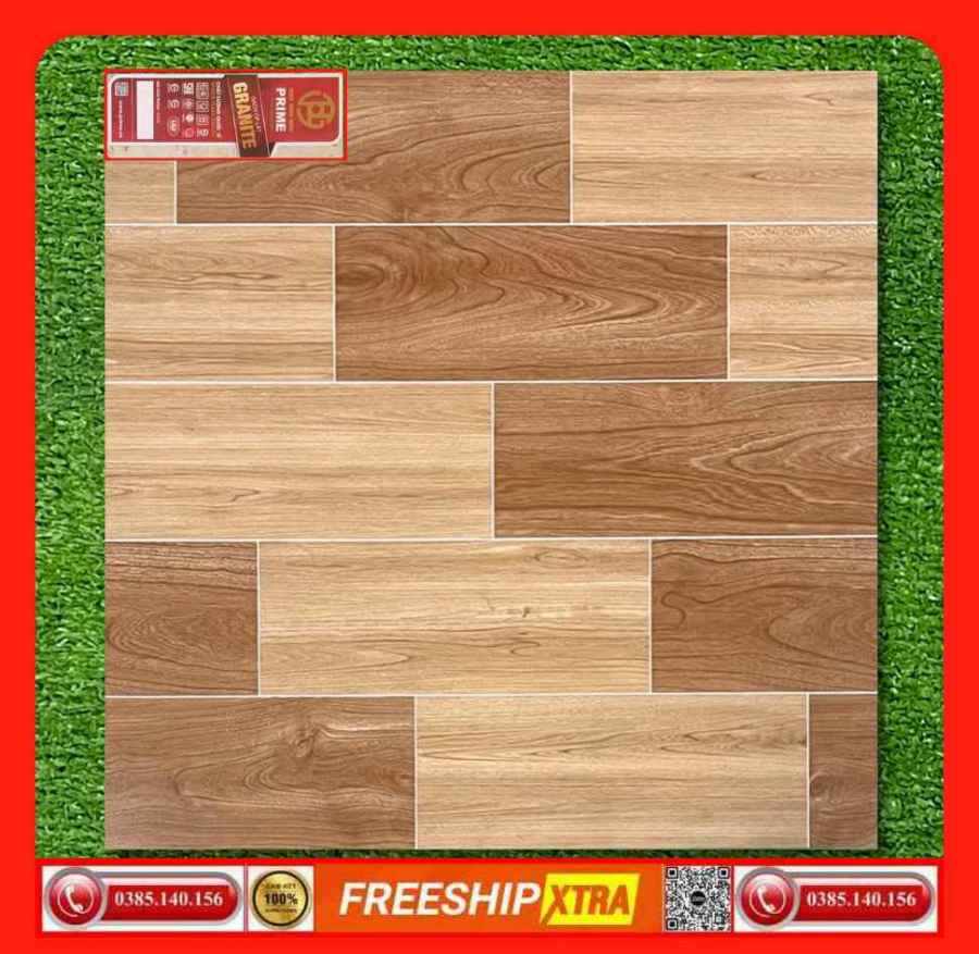 Gạch 60x60 Prime 15228 vân gỗ mờ