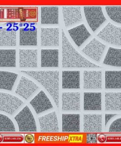 Gạch 25x25 Prime 2330 lát sàn toilet chống trơn