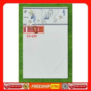 Gạch ốp 25x40 Prime VIN57 trắng vân xám