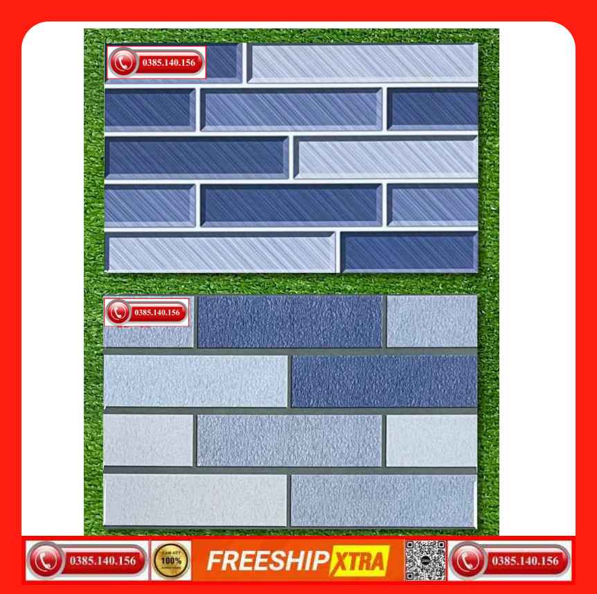Gạch ốp 25x40 Prime 2017-2019 trang trí