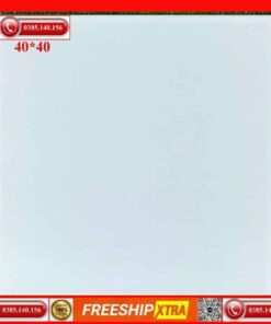 Gạch lát 40x40 VIN4400 trắng trơn