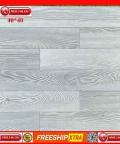 Gạch lát 40x40 VIN4404 vân gỗ xám