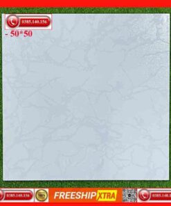 Gạch lát 50x50 Prime 15059 TP trắng vân xám