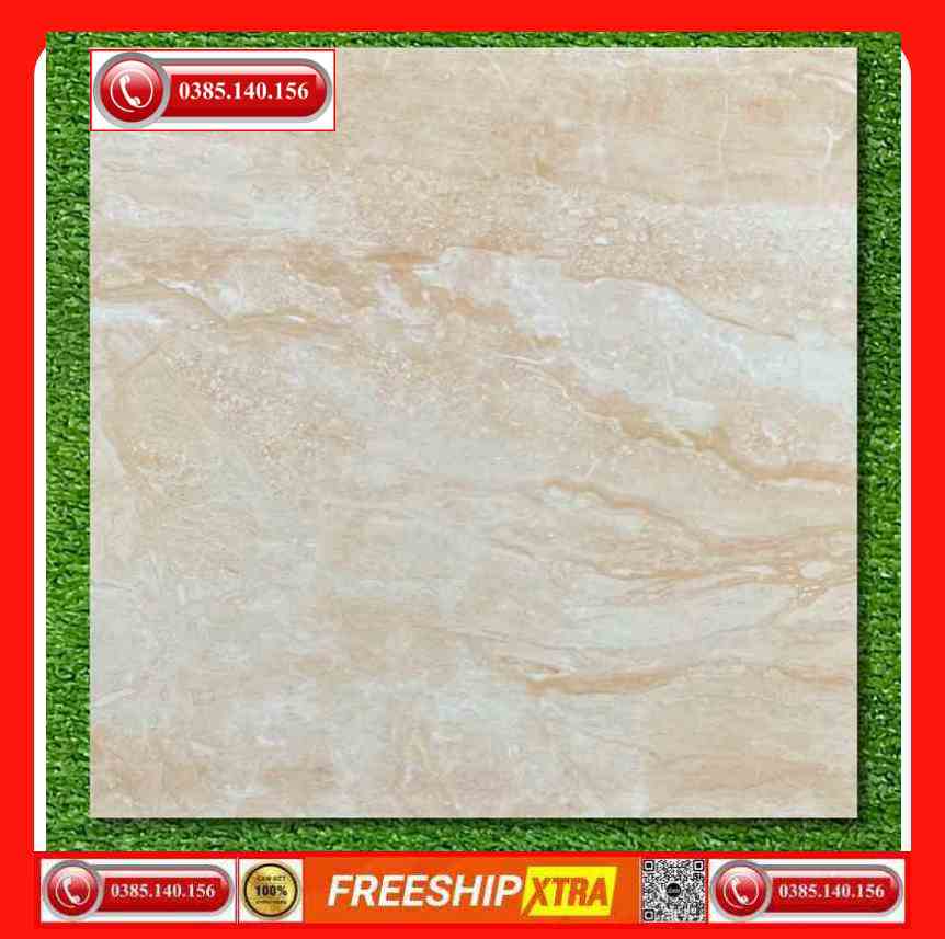 Gạch lát 50x50 VIN-5077 màu vàng