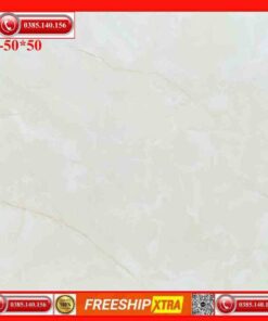 Gạch lát 50x50 Prime 15721 trắng xám