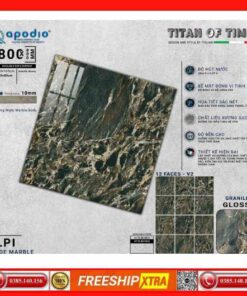 Gạch 80x80 Apodio 8022 fullbody dày 10mm
