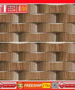Gạch ốp 25x50 Prime 09128 đá ghép 3D trang trí