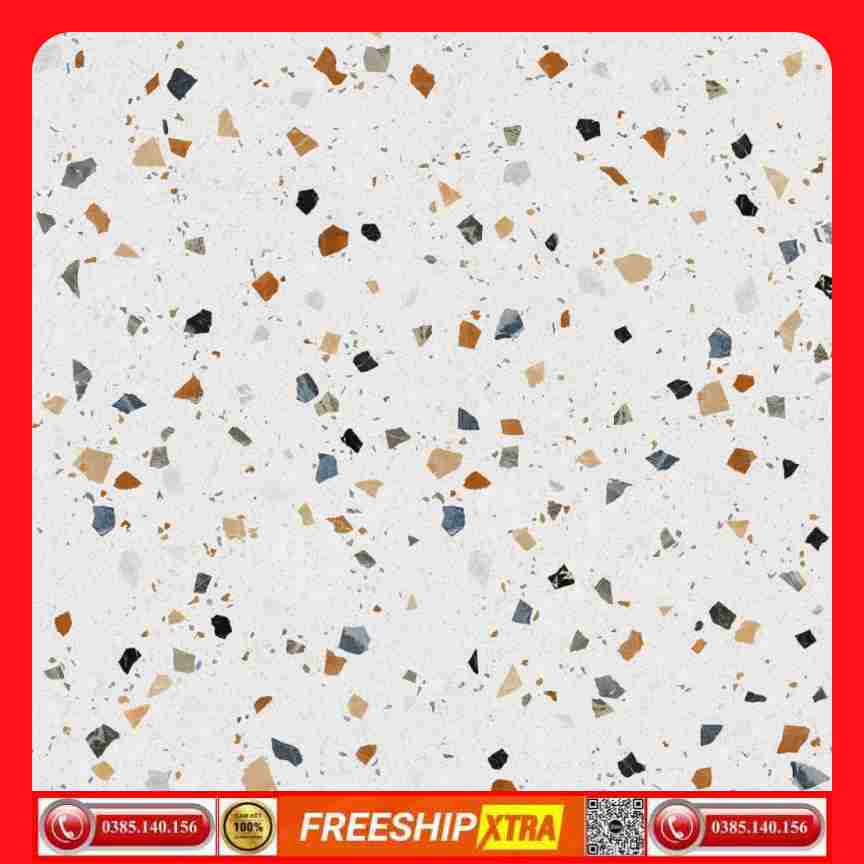 Gạch lát 40x40 Prime 2350 Terrazzo mờ - matt