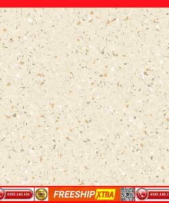 Gạch lát 40x40 Prime 2353 Terrazzo vàng kem mờ - matt