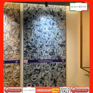 Đá nung kết Gamilla-150x300 Agata-Blu-1530BD005