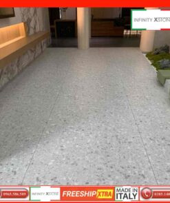 Đá nung kết 120x240  Morgan-Terrazzo-New-Cloud-1224DG44
